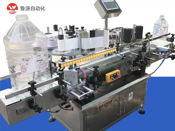 全自動食用油桶貼標(biāo)機(jī)